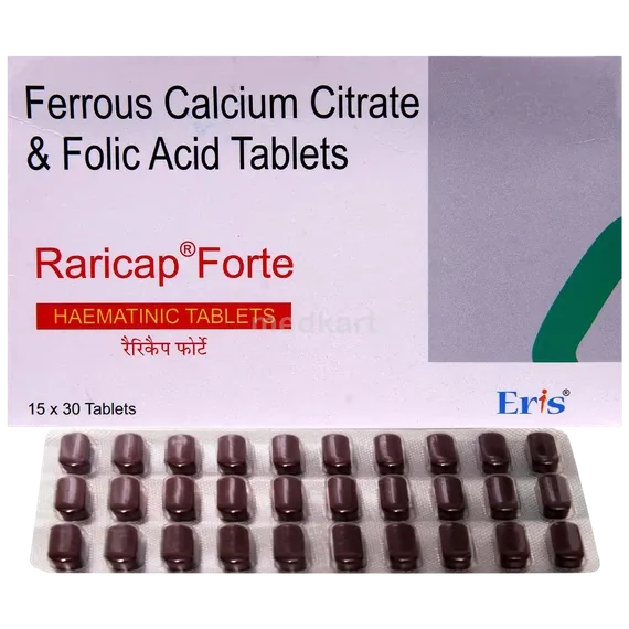 raricap forte tablet 30's